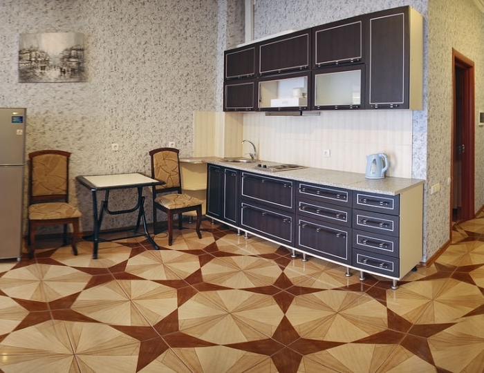 Апартаменты 4-местные 3-комнатные корпус В - Гостевой дом «Фламинго» Алушта